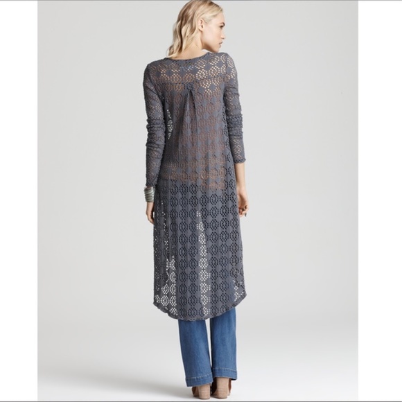 Free People Other - NWOT Free People Beach long gray cardigan!
